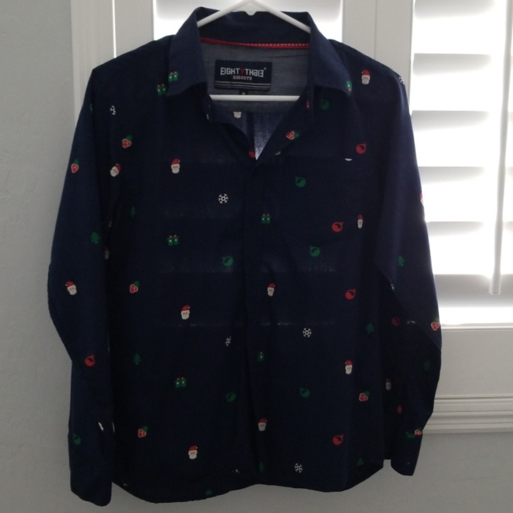 Boys Christmas shirt